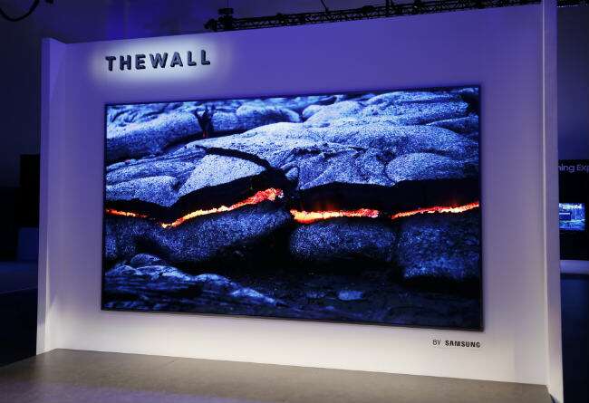 the wall 146 inch tv samsung