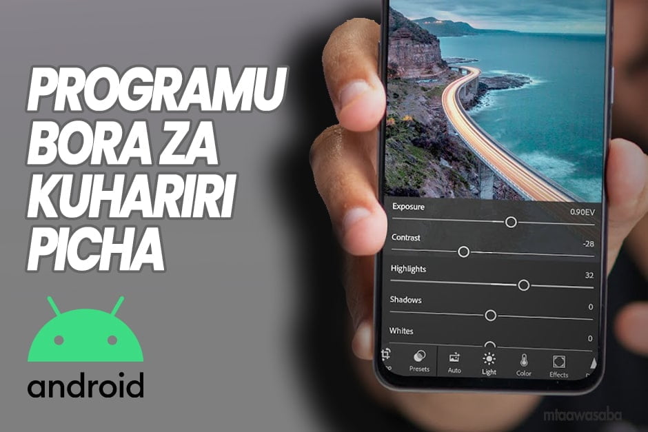Programu 7 Bora za Kuhariri Picha kwenye simu za Android (2023)